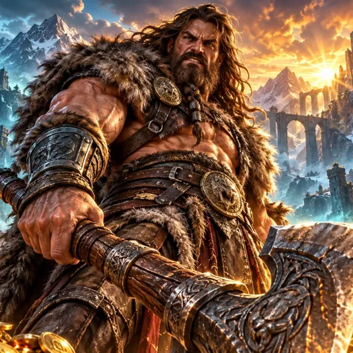 Barbarian Fury slot cover art